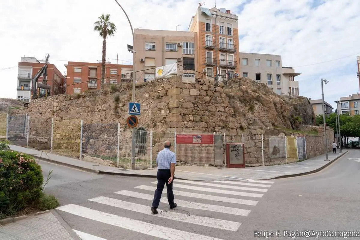 Cartagena proyecta restaurar el Baluarte de Berwick y crear un mirador