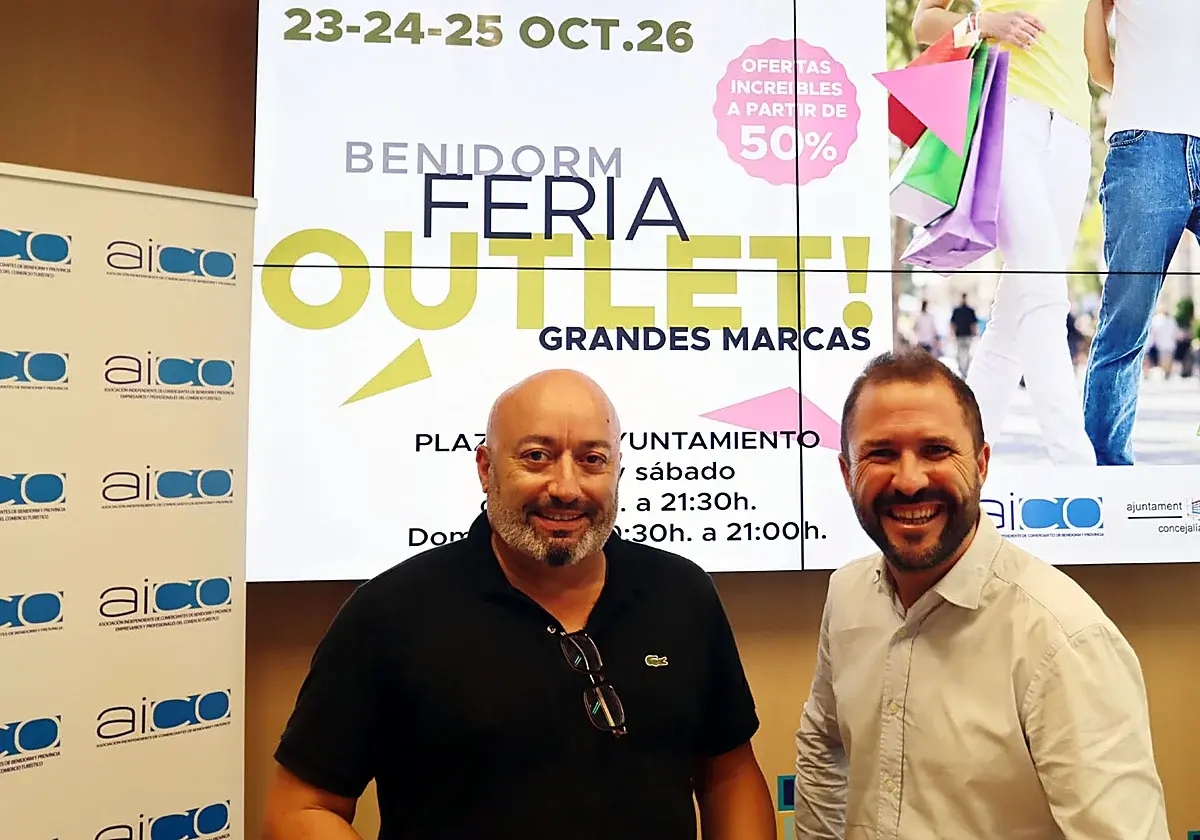 Una feria outlet reunirá a 20 comercios en Benidorm este fin de semana