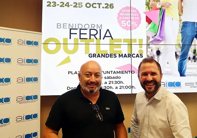 Una feria outlet reunirá a 20 comercios en Benidorm este fin de semana