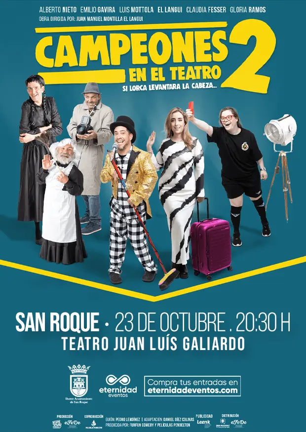 El Juan Luis Galiardo programa una función de «Campeones 2»