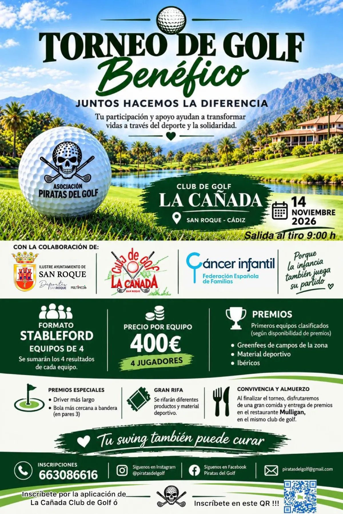 La Cañada acogerá un torneo de golf solidario el 14 de noviembre