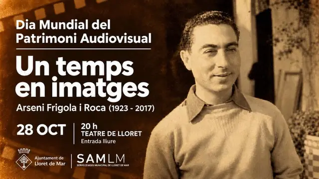 Lloret vincula la jornada del patrimonio audiovisual a Arseni Frigola