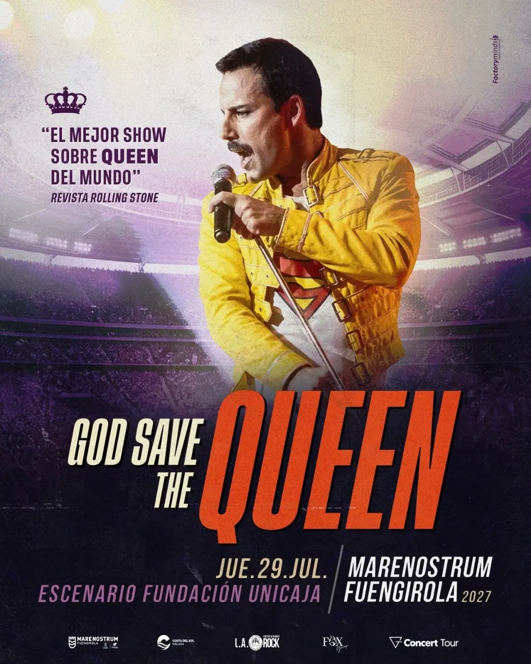 God Save The Queen llevará su homenaje a Queen al Castillo Sohail en 2027