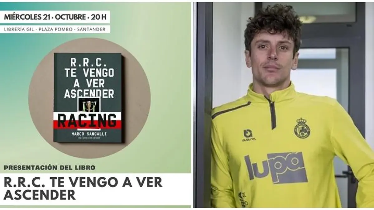 Sangalli comparte en un libro la temporada del ascenso del Racing