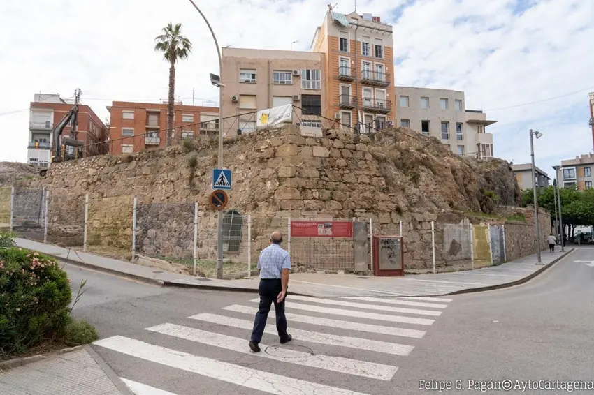 Cartagena solicita 260.000 euros para iniciar la recuperación del Baluarte de Berwick