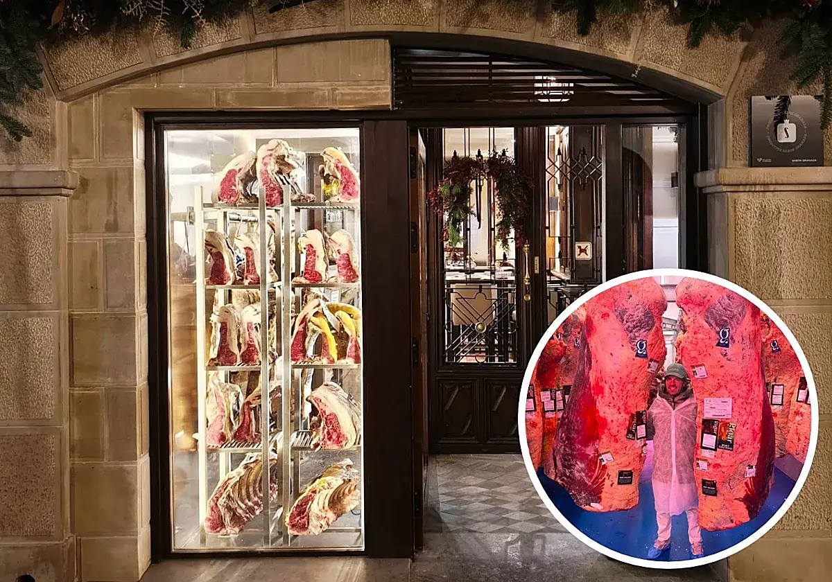 Un restaurante granadino se hace con uno de los dos lomos de un buey gallego de 2.000 kilos