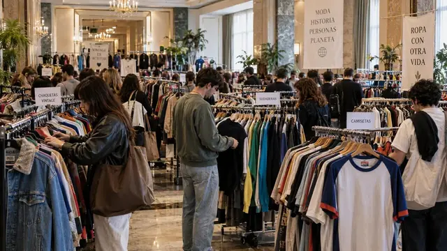 La calle Aralar acogerá un mercadillo de ropa en el que también se podrá vender