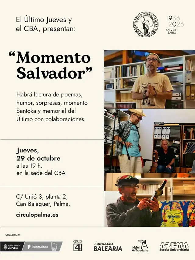 «Momento Salvador» da nombre al regreso de El Último Jueves en Palma