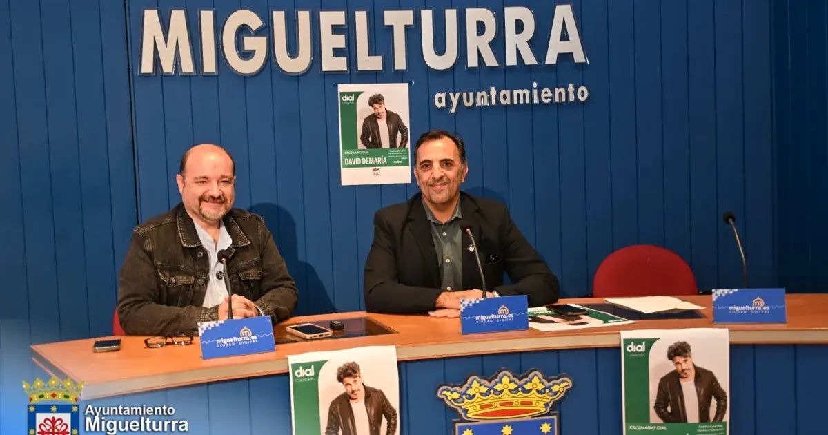 David De María cerrará en Miguelturra su gira por Castilla-La Mancha