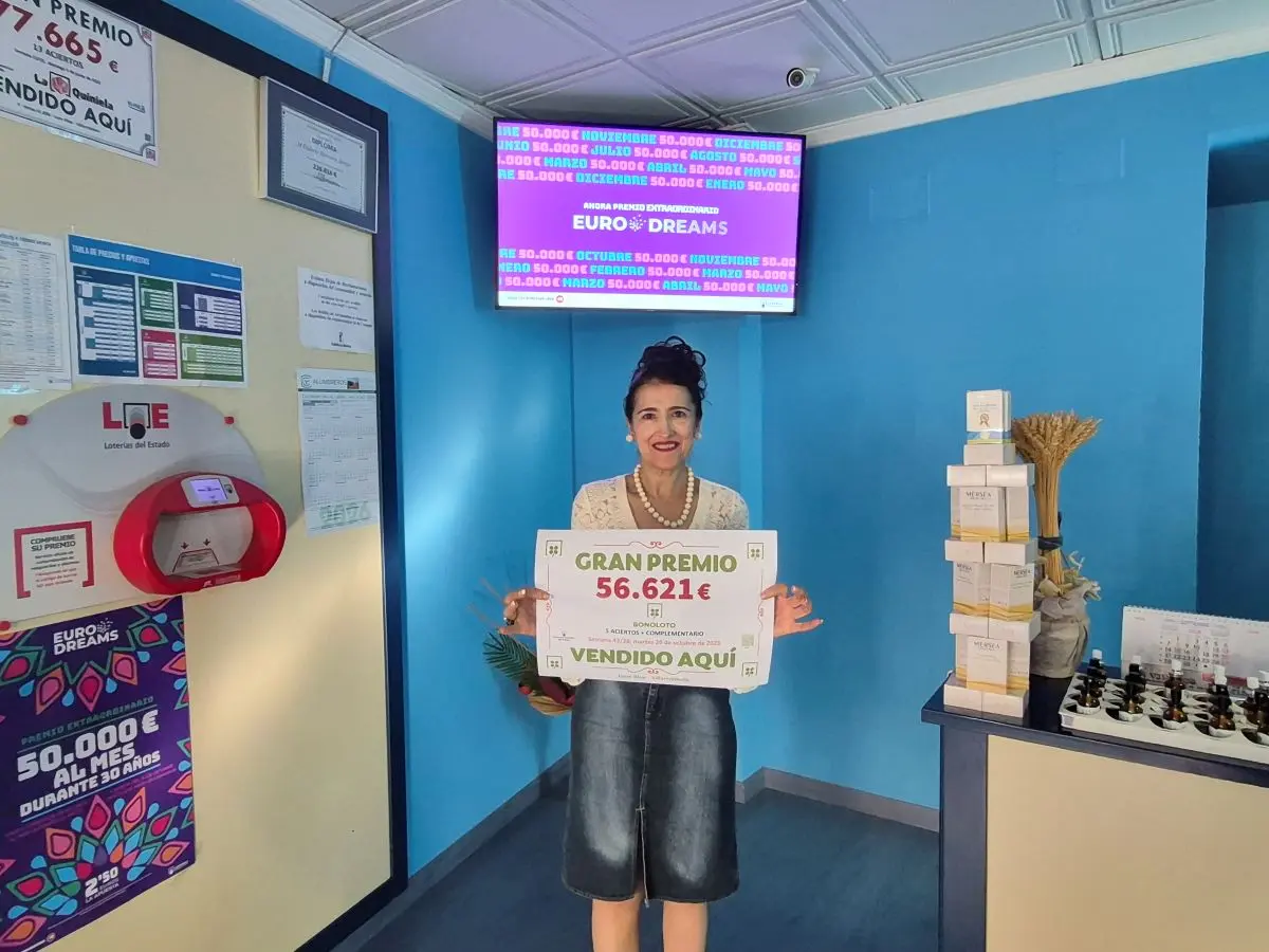 Un premio de la Bonoloto supera los 56.000 euros en Villarrobledo