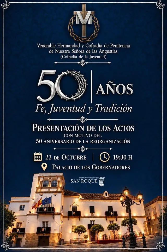 Las Angustias dará a conocer el programa de su medio siglo de historia