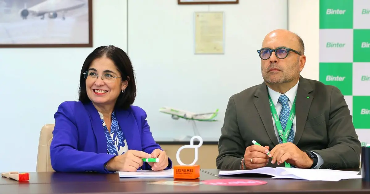 Binter y el Ayuntamiento acercan la conectividad al proyecto cultural LPGC’31
