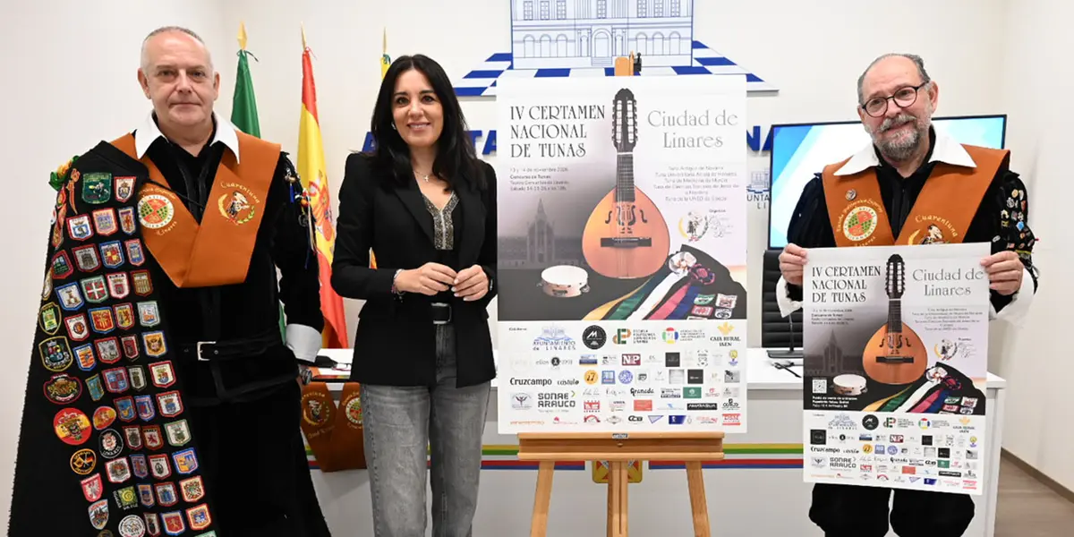 Linares acogerá en noviembre la cuarta edición del Certamen Nacional de Tunas