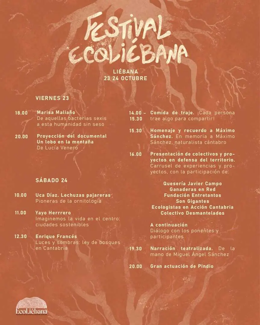 Tama acogerá la segunda edición del Festival EcoLiébana del 23 al 25 de octubre