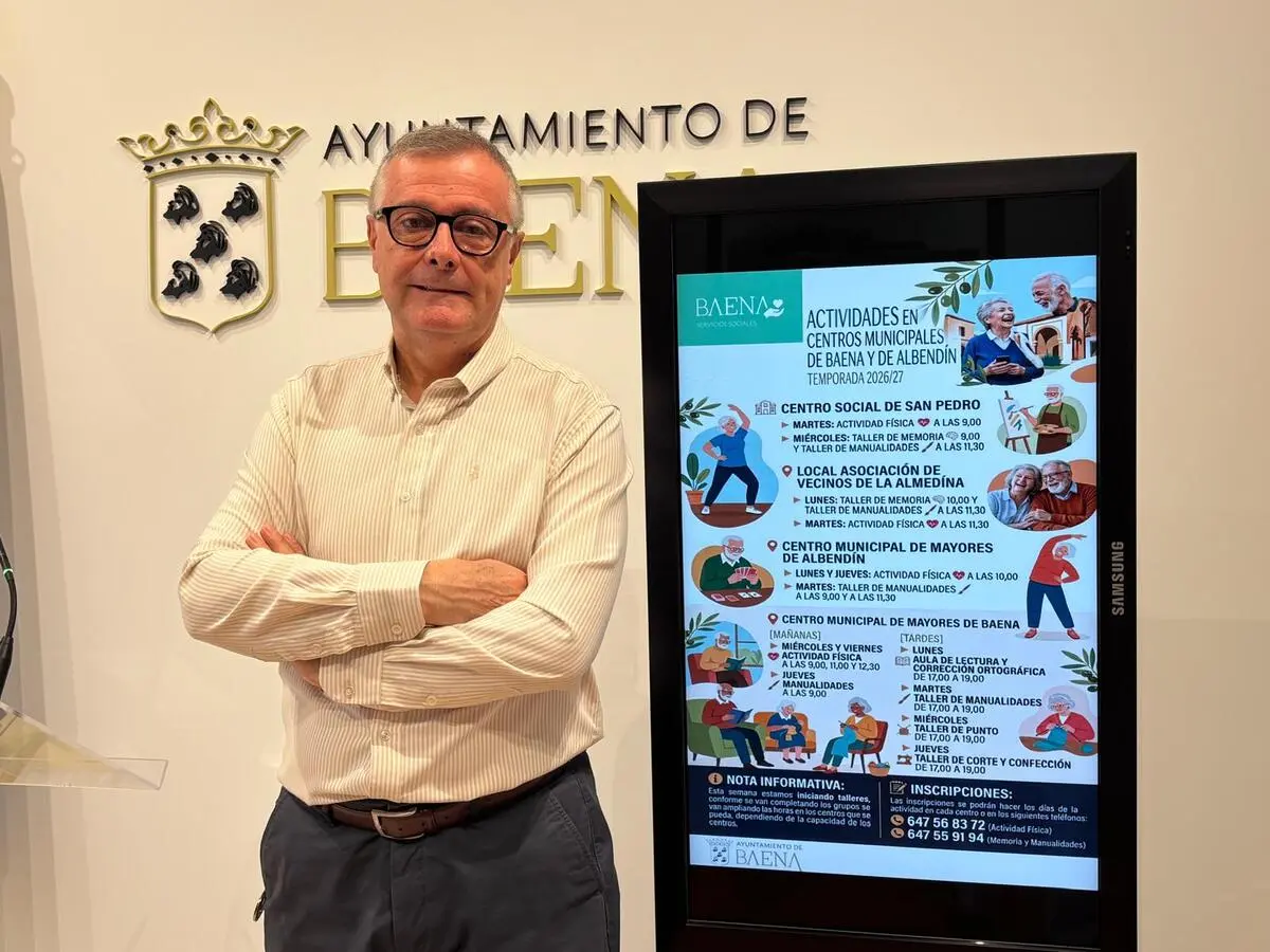 Baena incorpora nuevas propuestas de ejercicio y ocio para las personas mayores