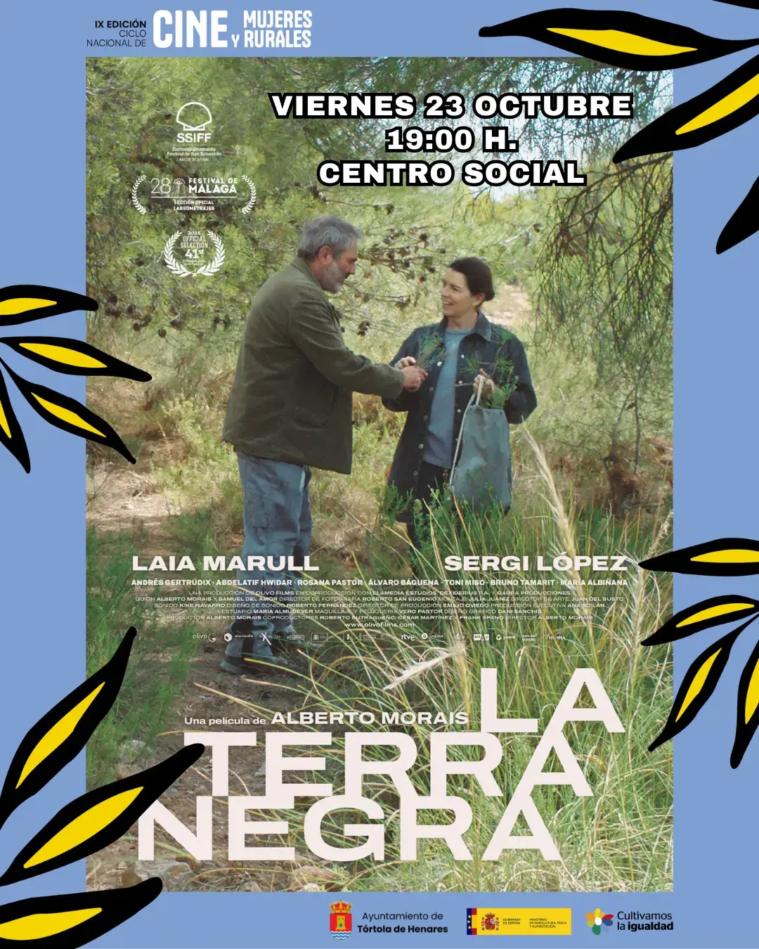 «La terra negra» llega a la Casa de Cultura de Tórtola de Henares