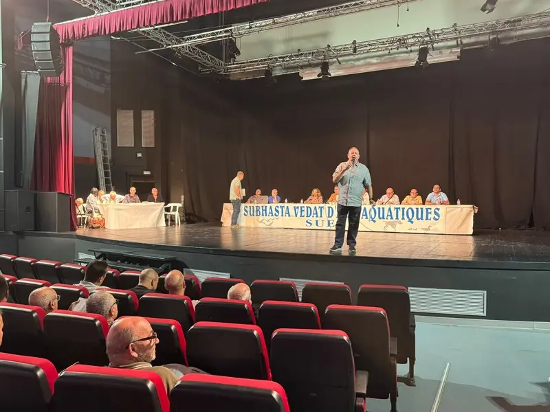 La subasta del vedado de Sueca alcanza una recaudación histórica