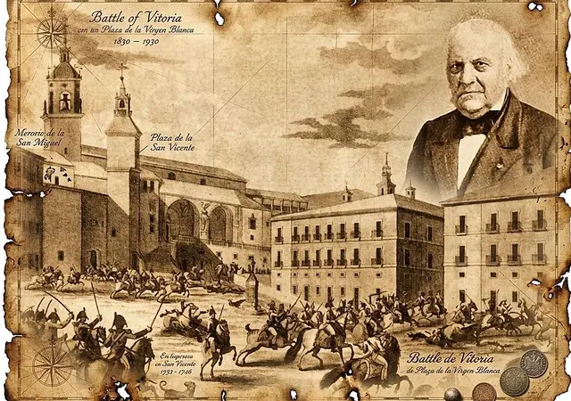 Las anotaciones de Antoine Fée retratan la Vitoria de la Guerra de la Independencia