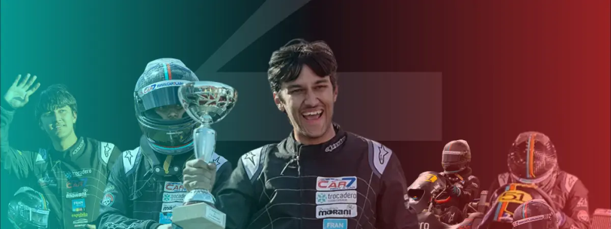 Lenny Moranz cierra el campeonato canario de karting con un tercer puesto