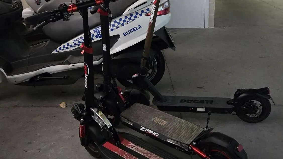 Burela refuerza el control de los patinetes tras varias quejas vecinales