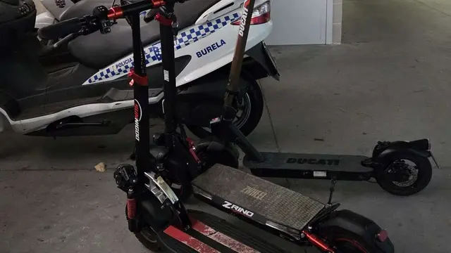 Burela refuerza el control de los patinetes tras varias quejas vecinales