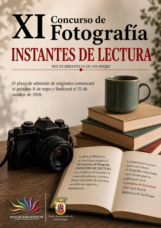 Últimos días para participar en el certamen fotográfico «Instantes de Lectura»