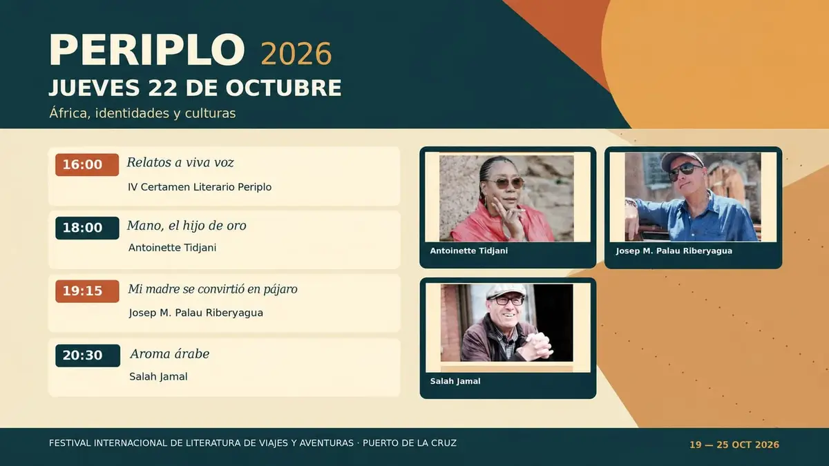 Periplo explora África, las culturas indígenas y el mundo árabe en Puerto de la Cruz