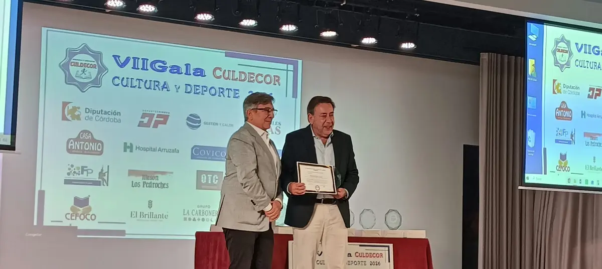Matías Prats Luque recibe una Mención Especial en los reconocimientos CULDECOR