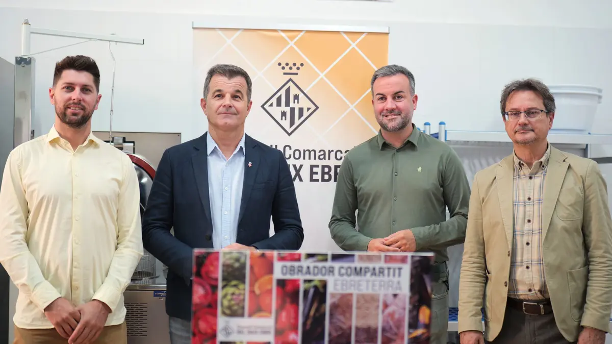 Deltebre incorpora un obrador compartido para elaborar productos alimentarios