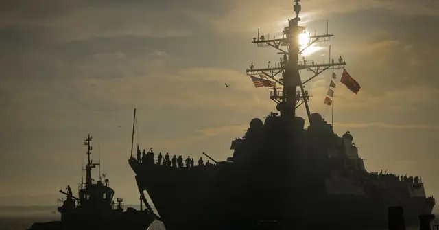 El USS Paul Ignatius vuelve a Rota tras un ejercicio de lanzamiento de misiles