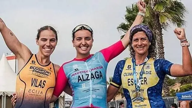 Esther Córdoba logra el tercer puesto en el Desafío Doñana