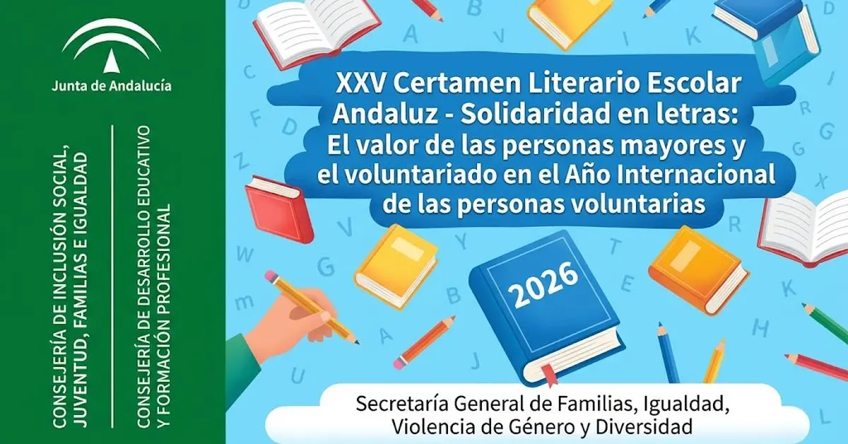 El certamen escolar sobre mayores y voluntariado amplía su plazo