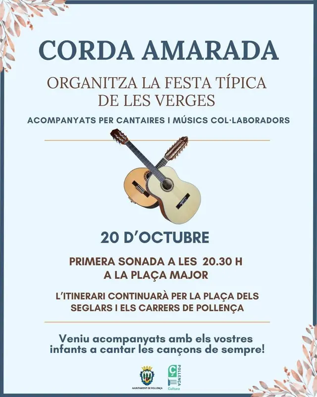 Corda Amarada organiza un año más Les Verges en Pollença
