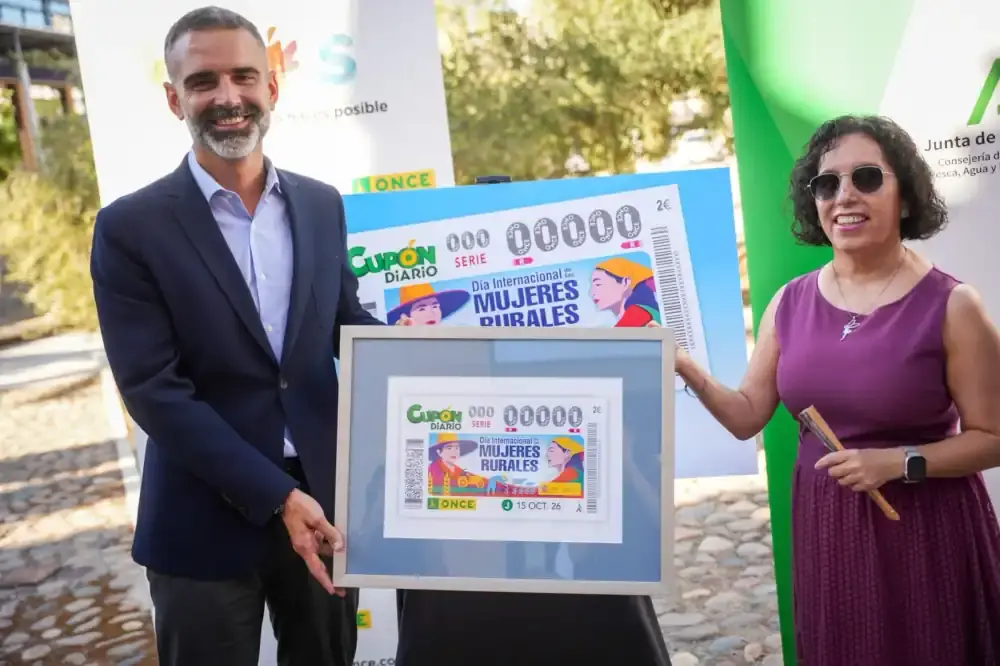 La ONCE dedicará su cupón del 15 de octubre a las mujeres rurales