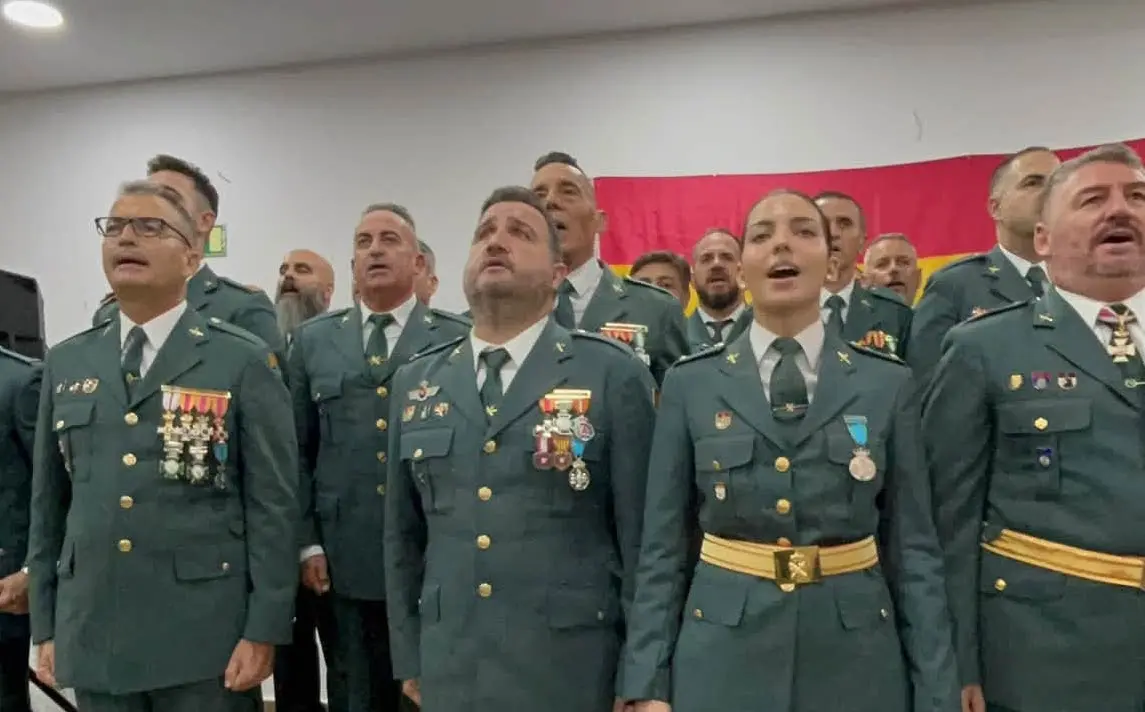 Los Barrios rinde tributo a la Guardia Civil en la festividad del Pilar