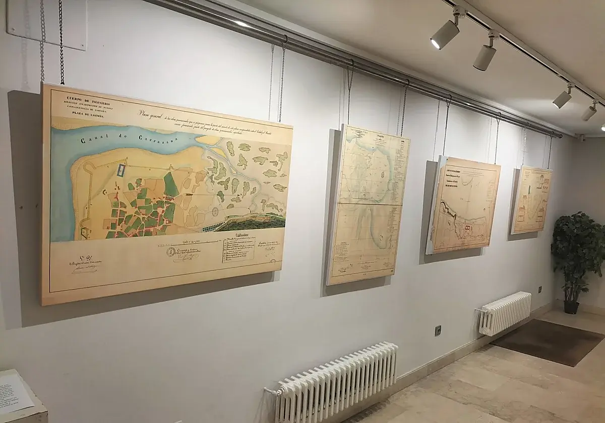 Cartas náuticas y planos del Buciero, en una muestra sobre Santoña