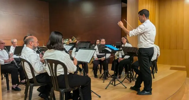 La Asociación Musical Manuel Amador ofrece un concierto didáctico para escolares