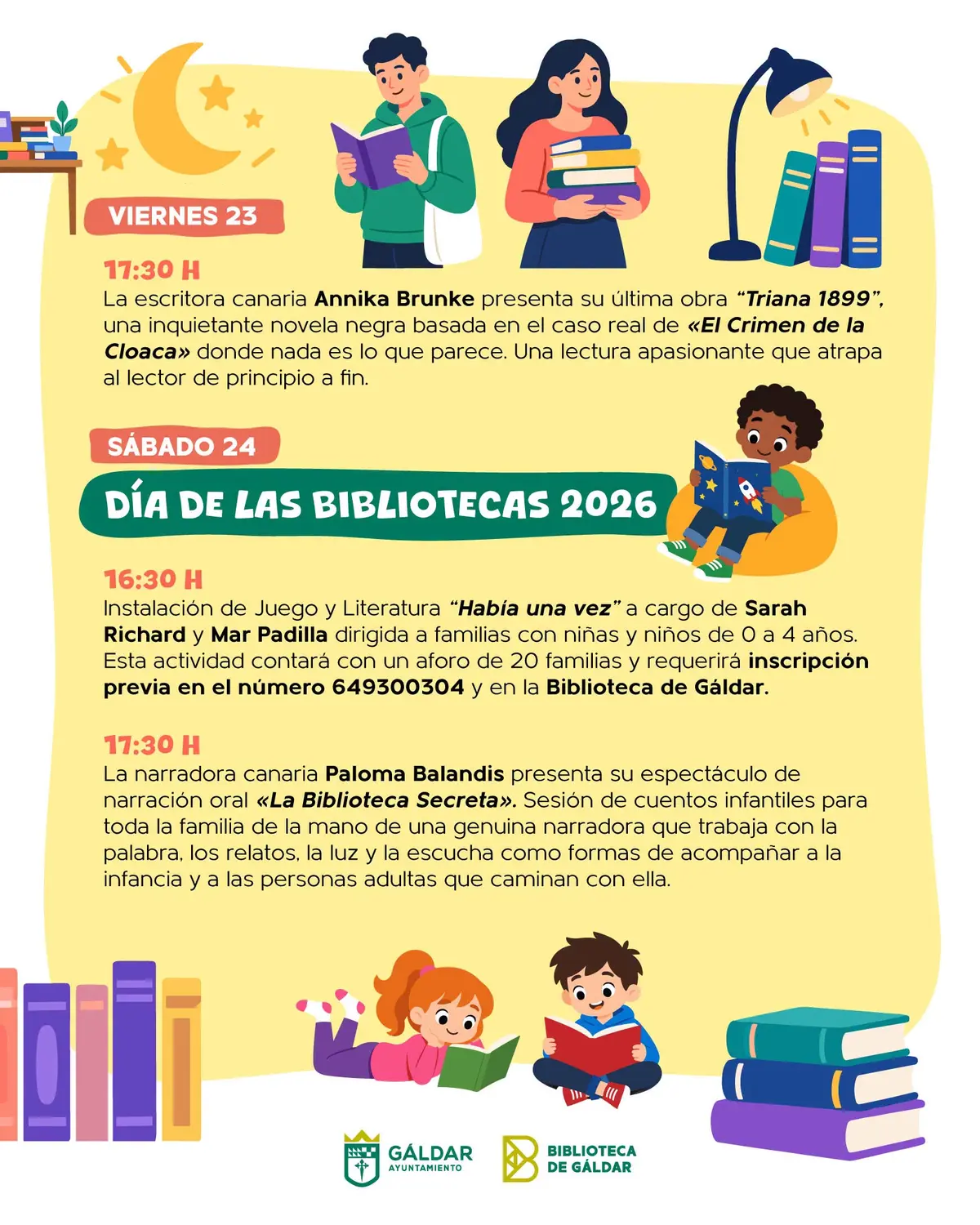 Annika Brunke llevará «Triana 1899» a la Biblioteca de Gáldar