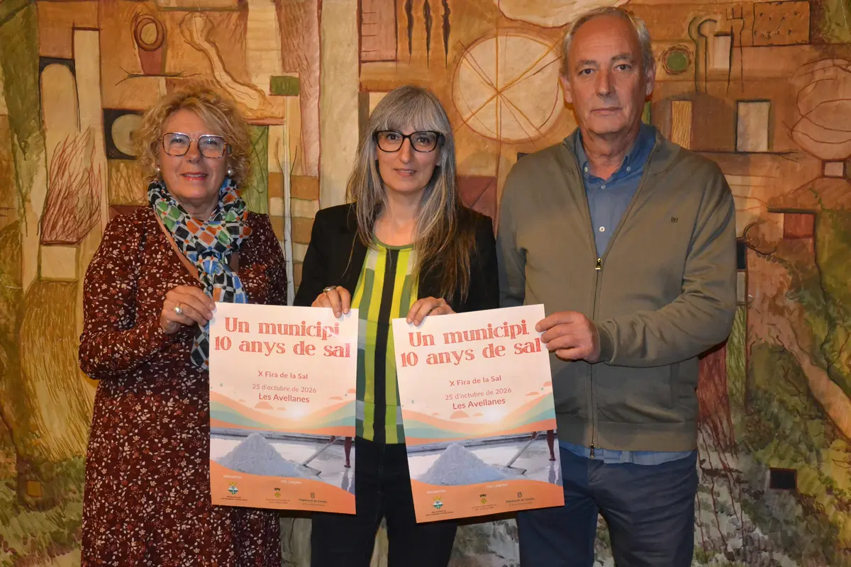 La Fira de la Sal reunirá más de 40 puestos en Les Avellanes