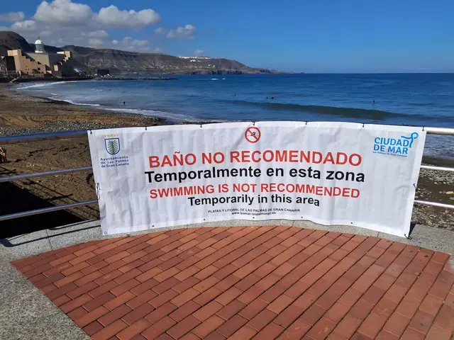 Un aviso municipal recomienda evitar temporalmente el baño en La Cícer