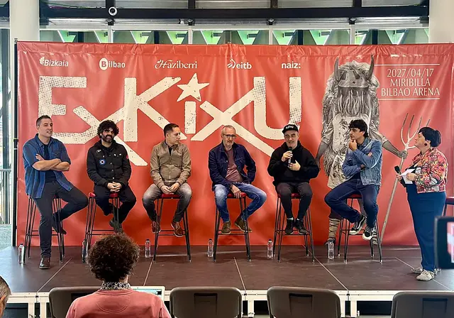 Exkixu regresará a los escenarios con un concierto en el Bilbao Arena