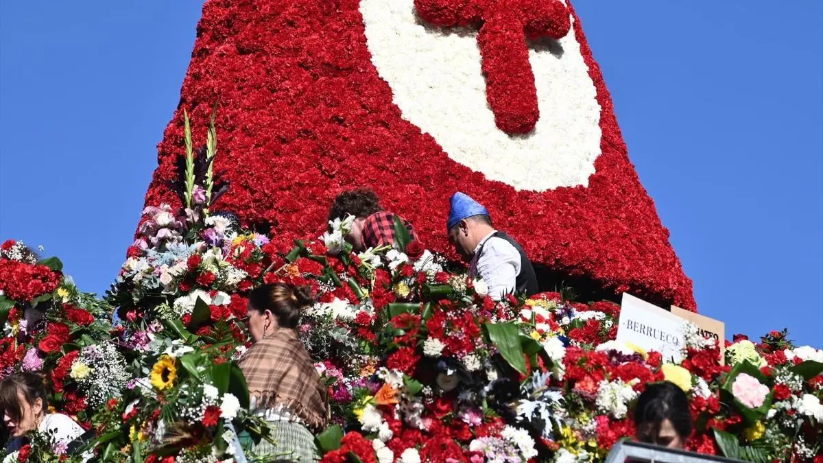 La Ofrenda de Flores centra la jornada grande de las fiestas zaragozanas