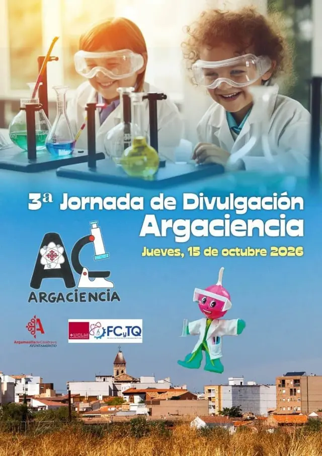 Argaciencia celebrará su tercera edición en Argamasilla de Calatrava el 15 de octubre