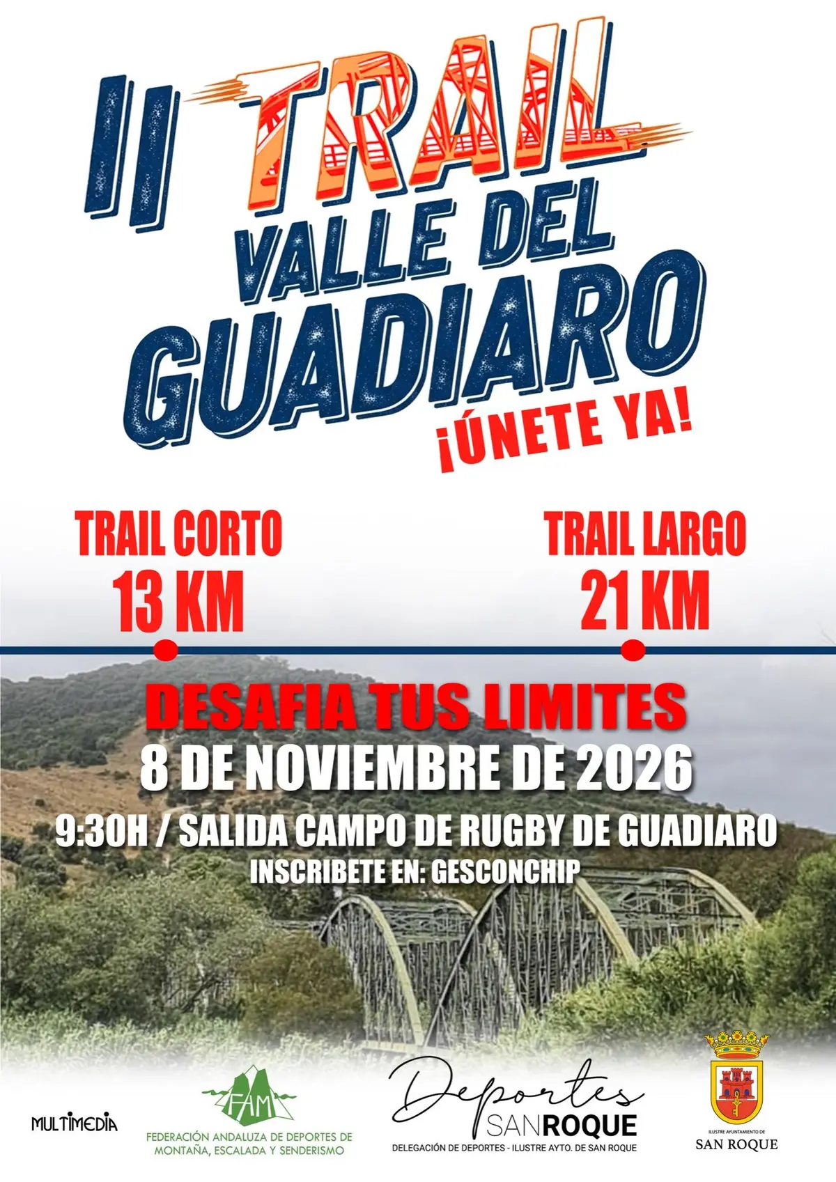 El Valle del Guadiaro tendrá una nueva cita con el trail el 8 de noviembre