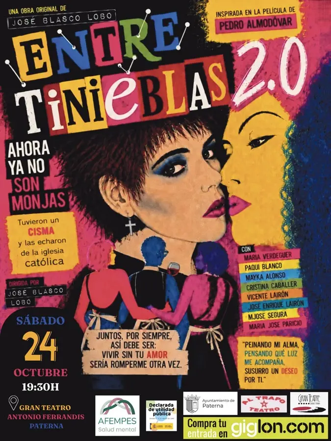 AFEMPES llevará «Entre tinieblas 2.0» a su gala solidaria en Paterna