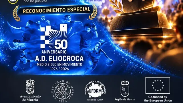 La Eliocroca será distinguida por la federación murciana en su medio siglo