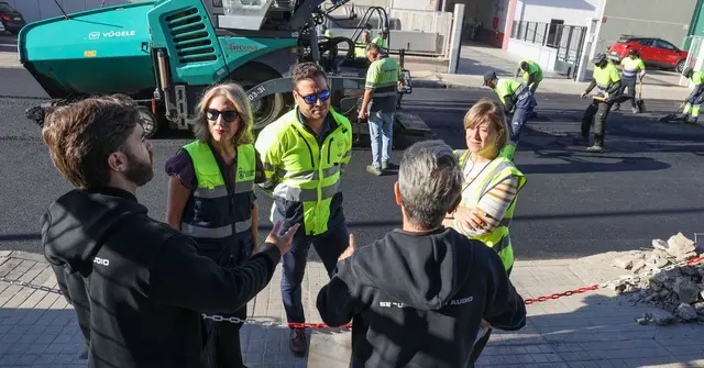 El plan de firmes llega a la avenida y el entorno del polígono de Ciavieja