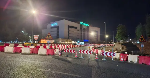 El acceso peatonal al Parque Figueroa suma un cruce semaforizado por las obras de la Ronda Norte