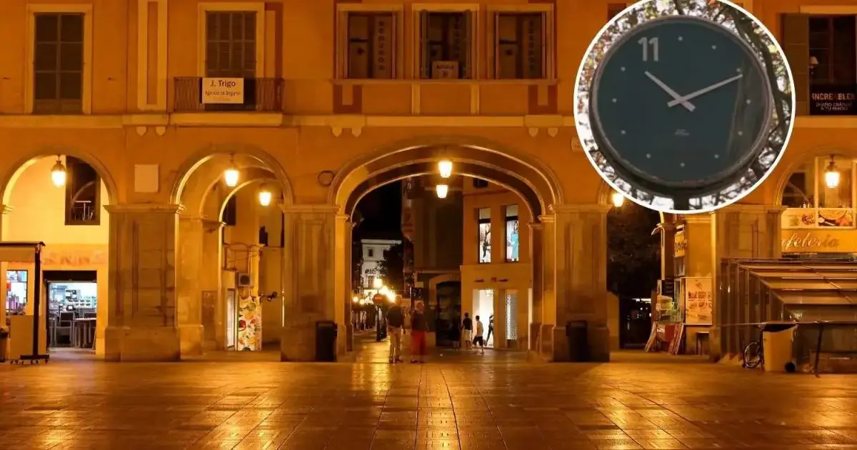 Palma tendrá 65 tardes de vuelta a casa a oscuras tras el cambio horario
