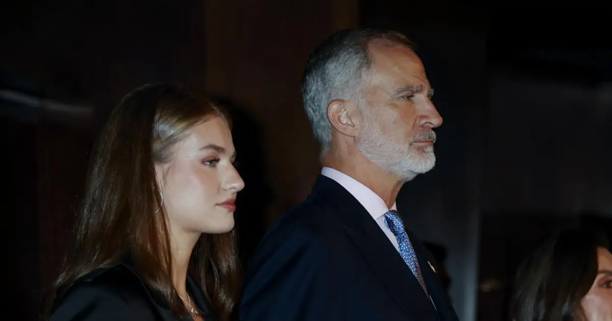 Leonor protagoniza en Oviedo su primera audiencia individual